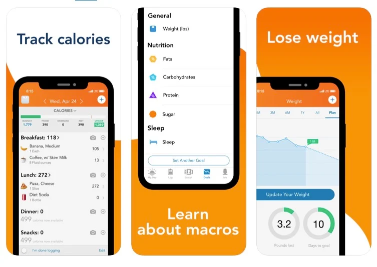 Weight loose tarcking Application