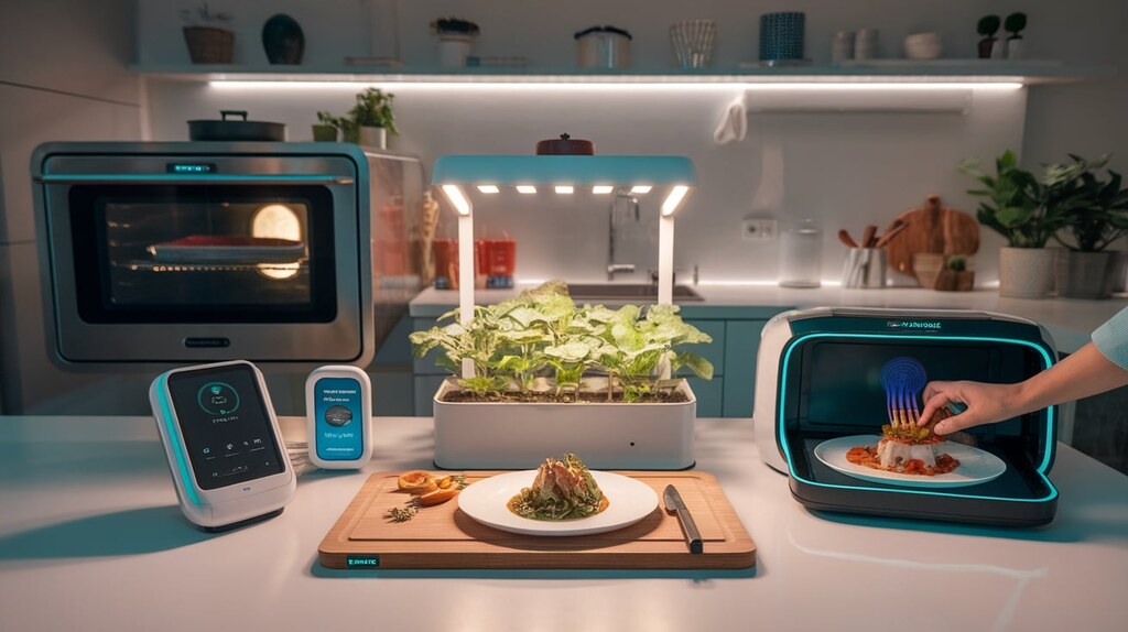 Tech-Enhanced Home Cooking