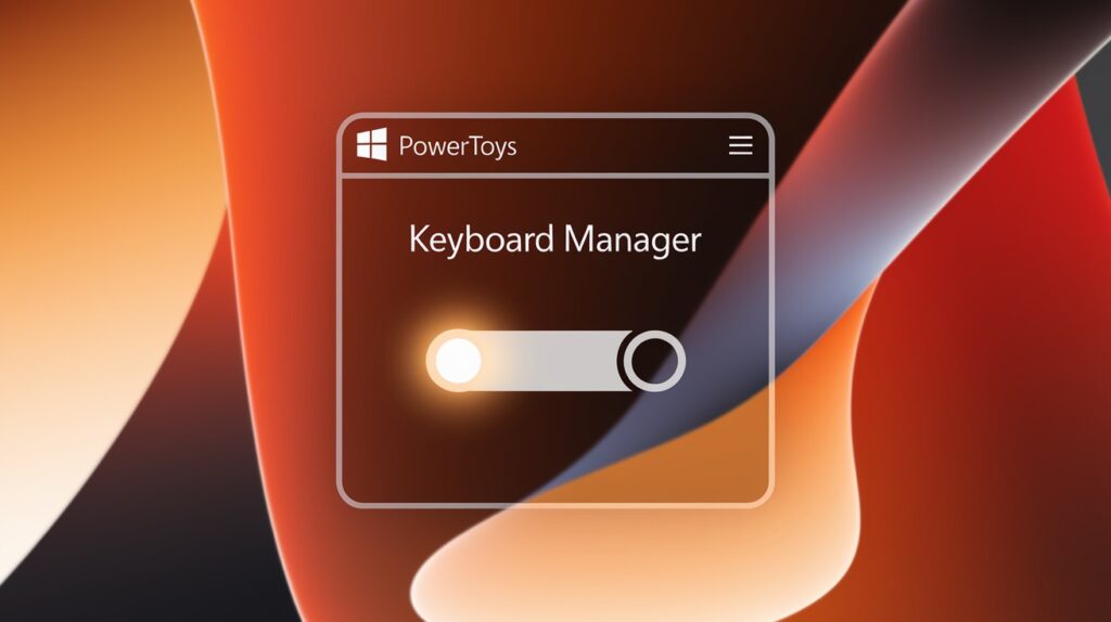 Access the Keyboard Manager