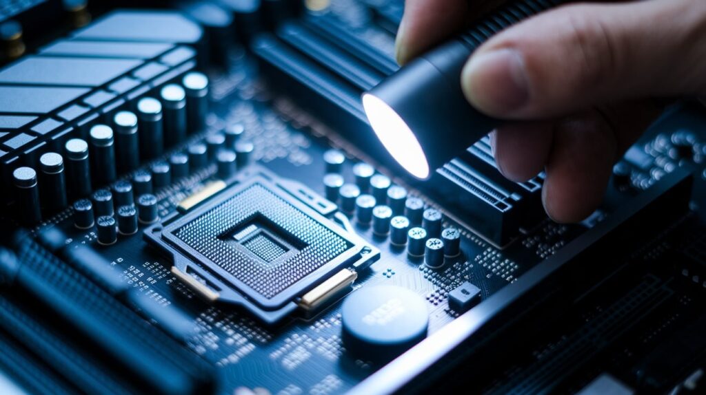 Check CPU and Motherboard