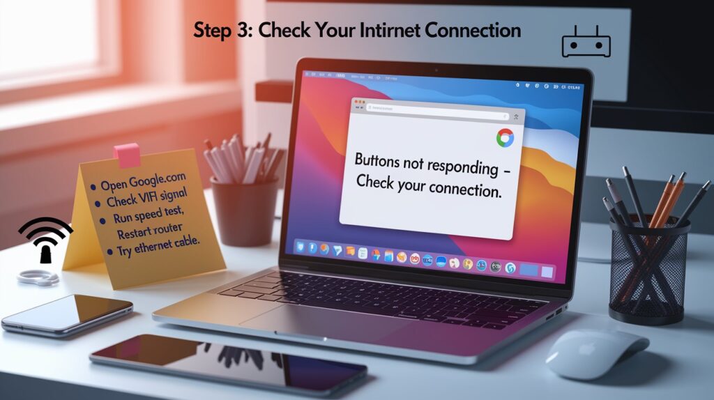 Check Your Internet Connection