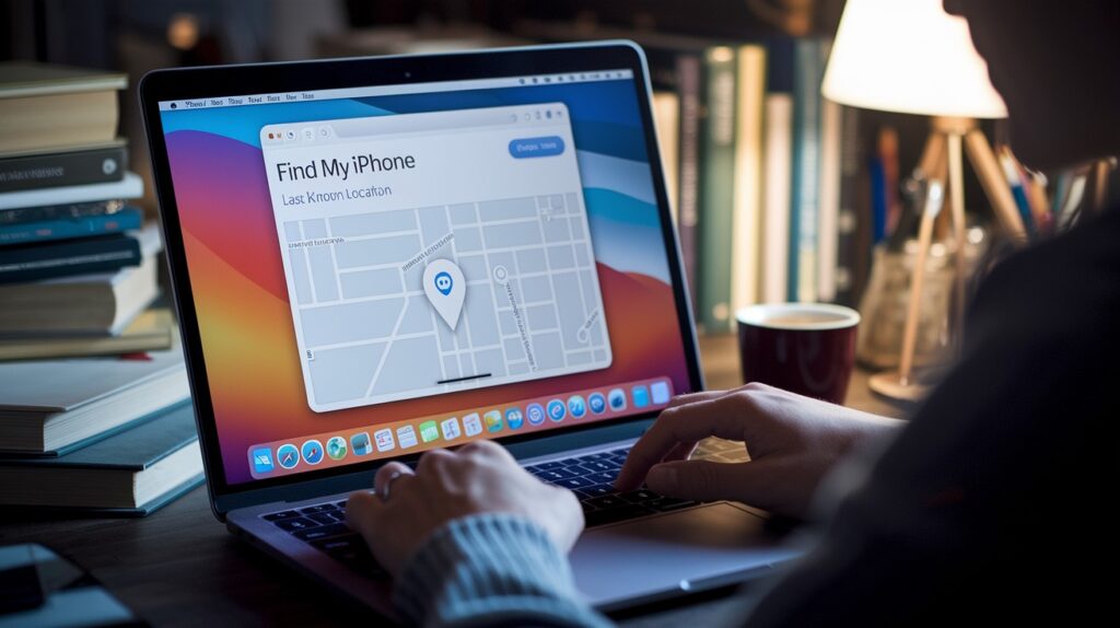 Check iCloud for Last Known Location