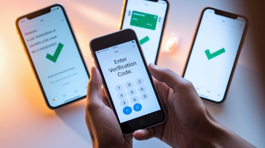 Completing the Verification via SMS