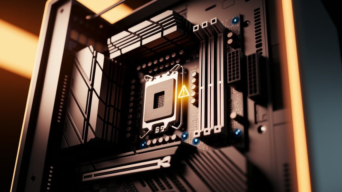 DRAM Light on Motherboard