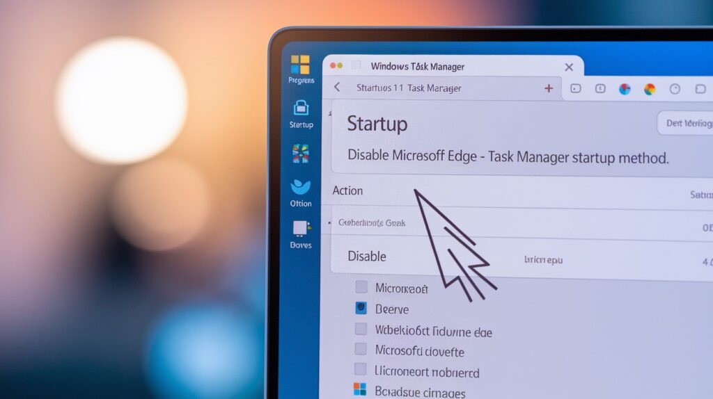 Disable Edge from Task Manager Start