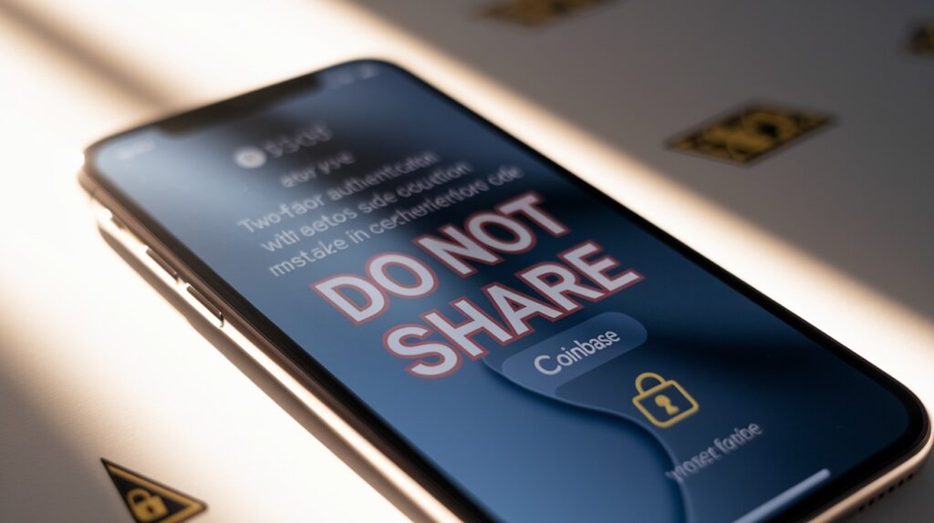 Don't share verification codes