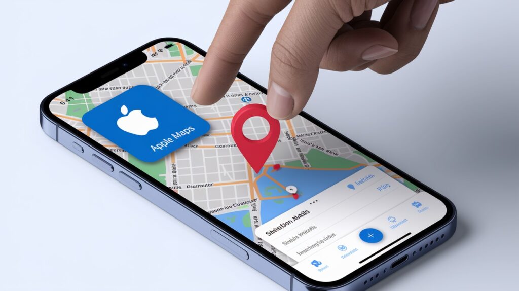 Drop a Pin Using Apple Maps