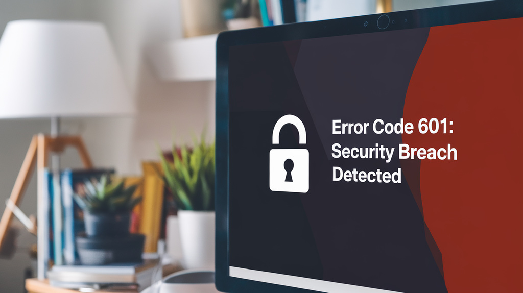 Error Code 601: Security Breach Detected