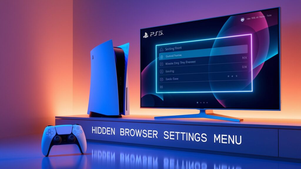 Hidden Browser Settings Menu