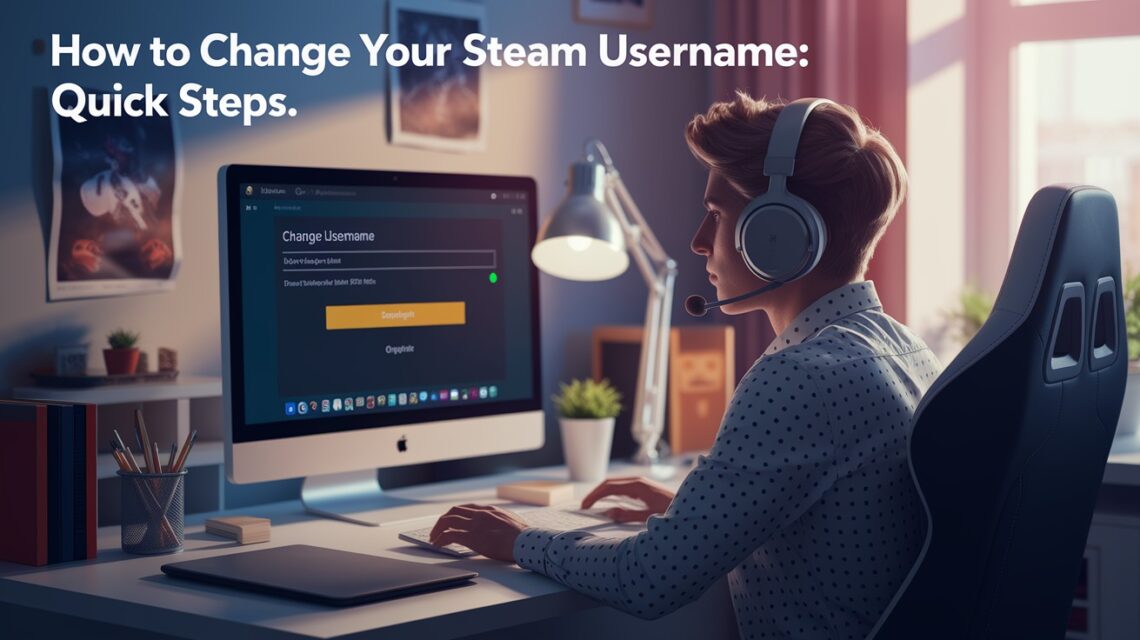 How to Change Your Steam Username