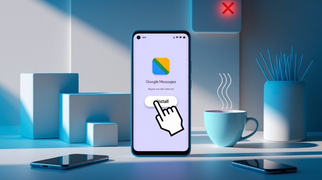 Install the Google Messages App