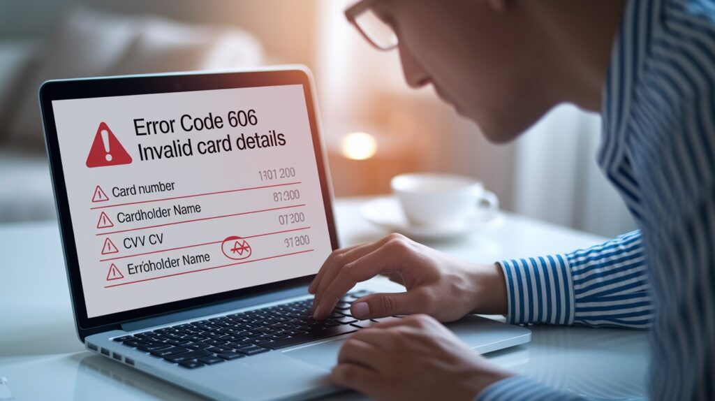 Invalid Card Details