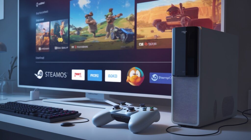 Linux PC Into a Gaming Console with SteamOS