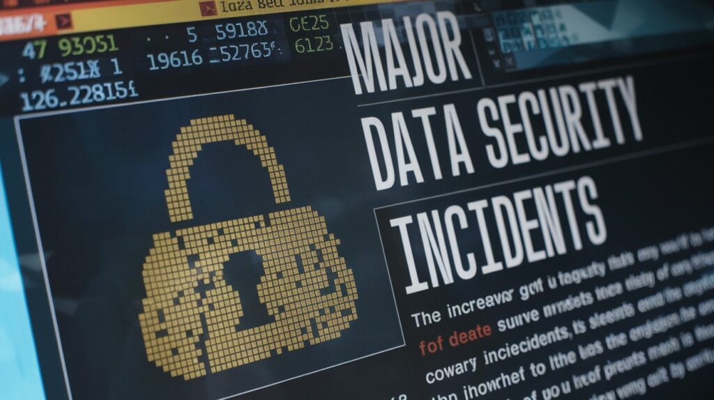 Major Data Security Incidents
