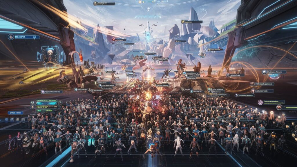 Massive Multiplayer Evolution
