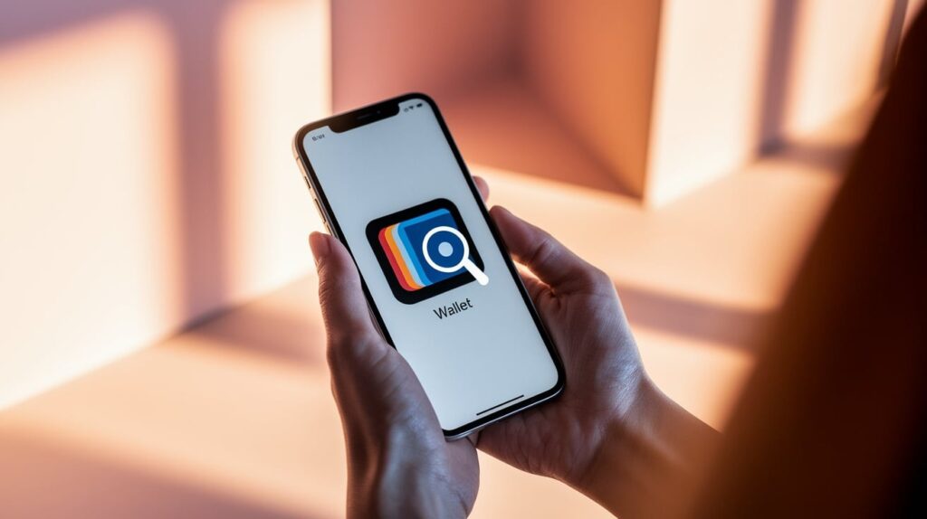 Opening Wallet App