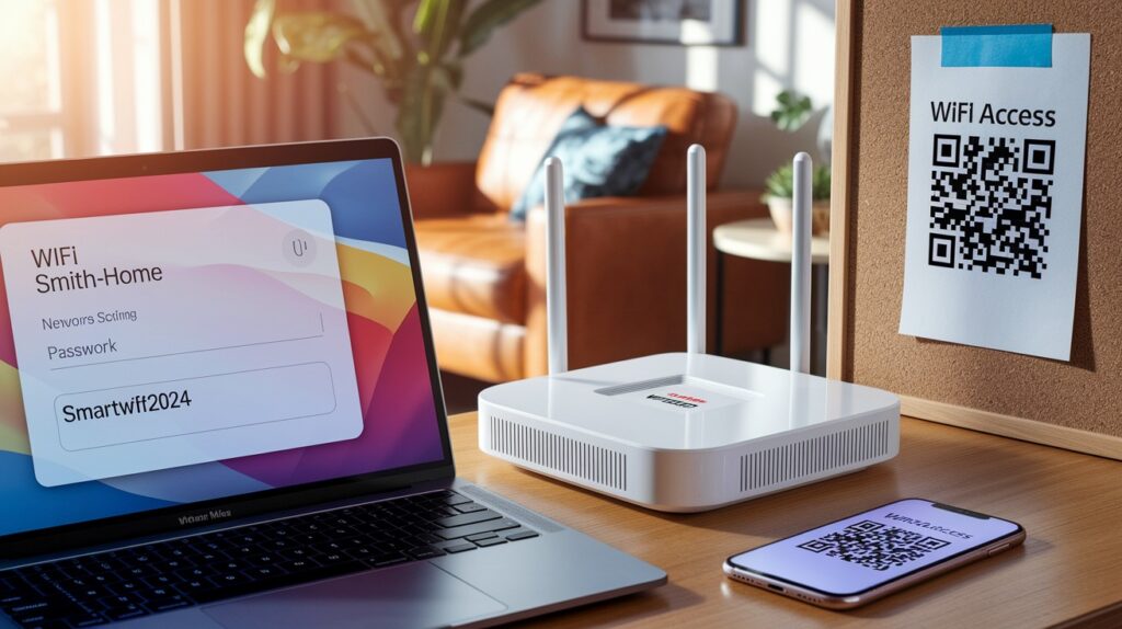 Quick SSID and Password Setup