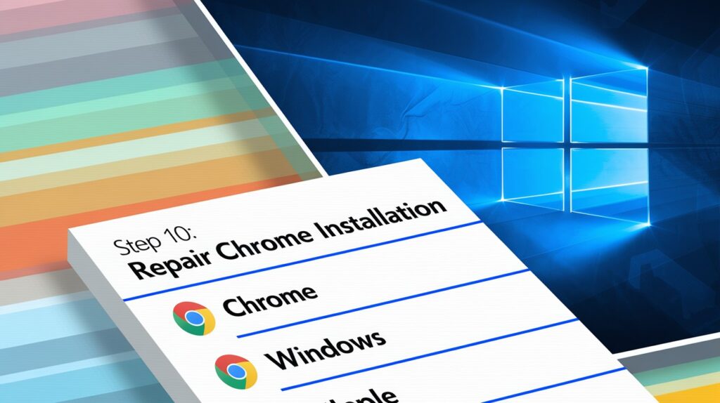Repair Chrome Installation