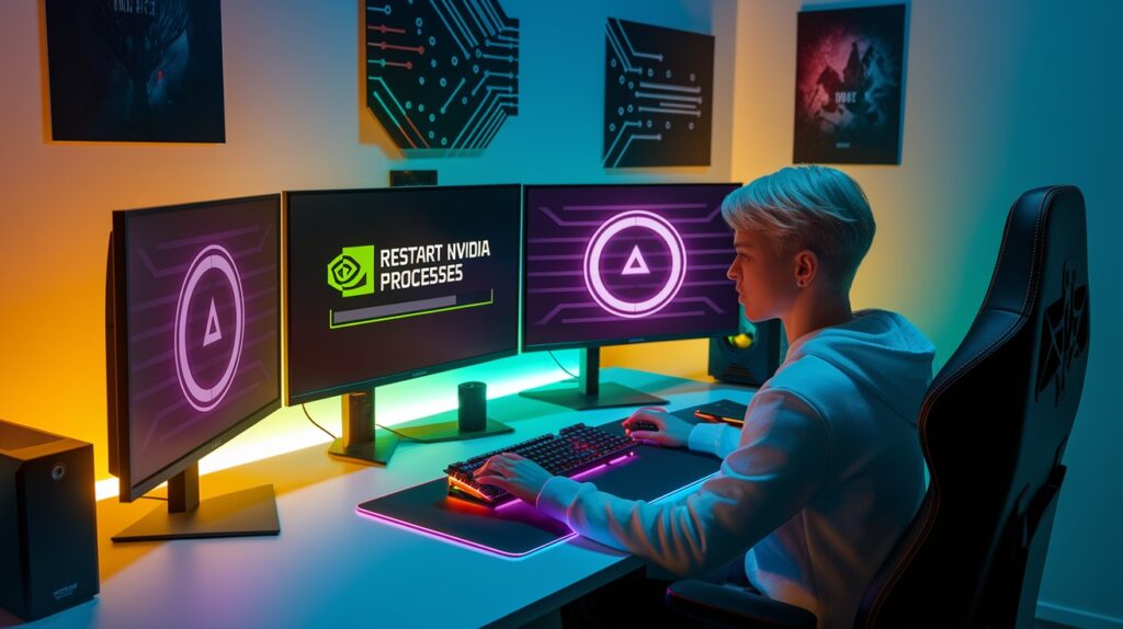 Restart NVIDIA Processes
