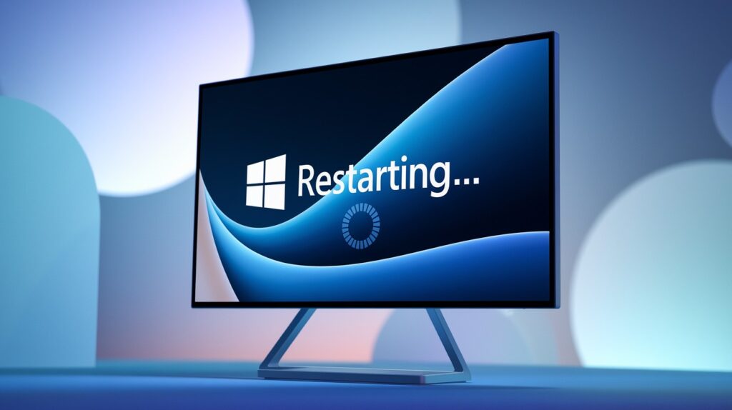 Restart your computer