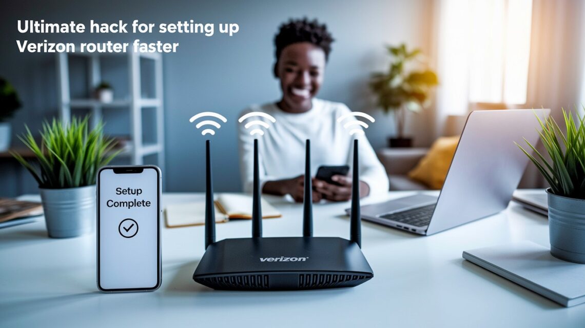 Setting Up Verizon Router Faster