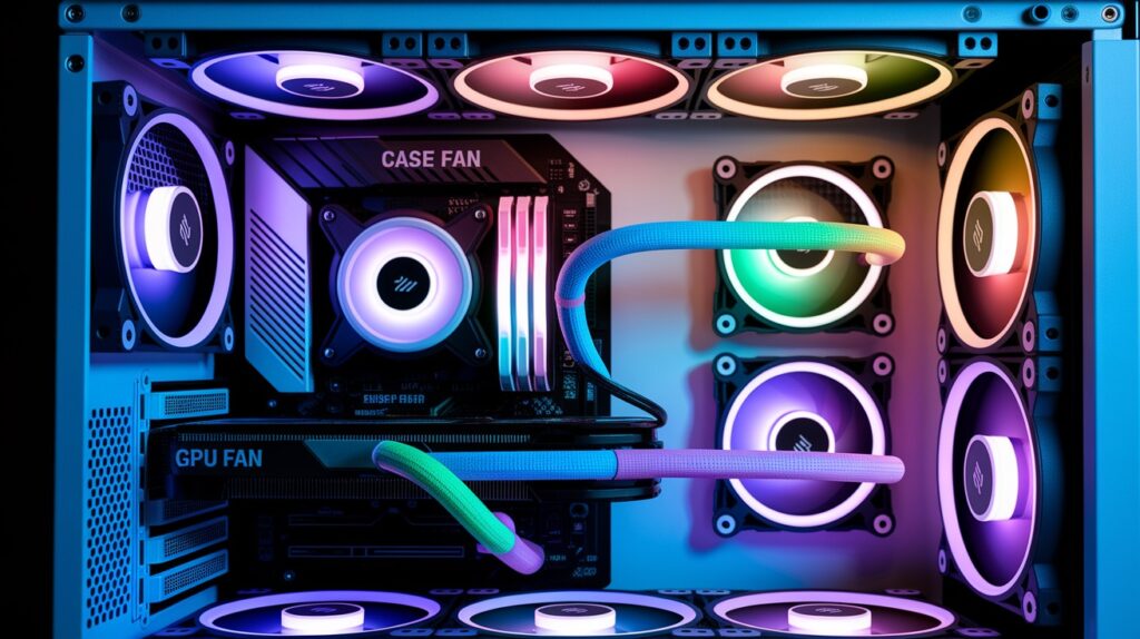Top-Mounted vs. Front Rear Fans