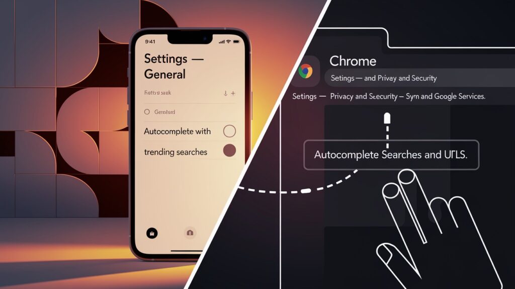 Turn Off Trending Searches on Android