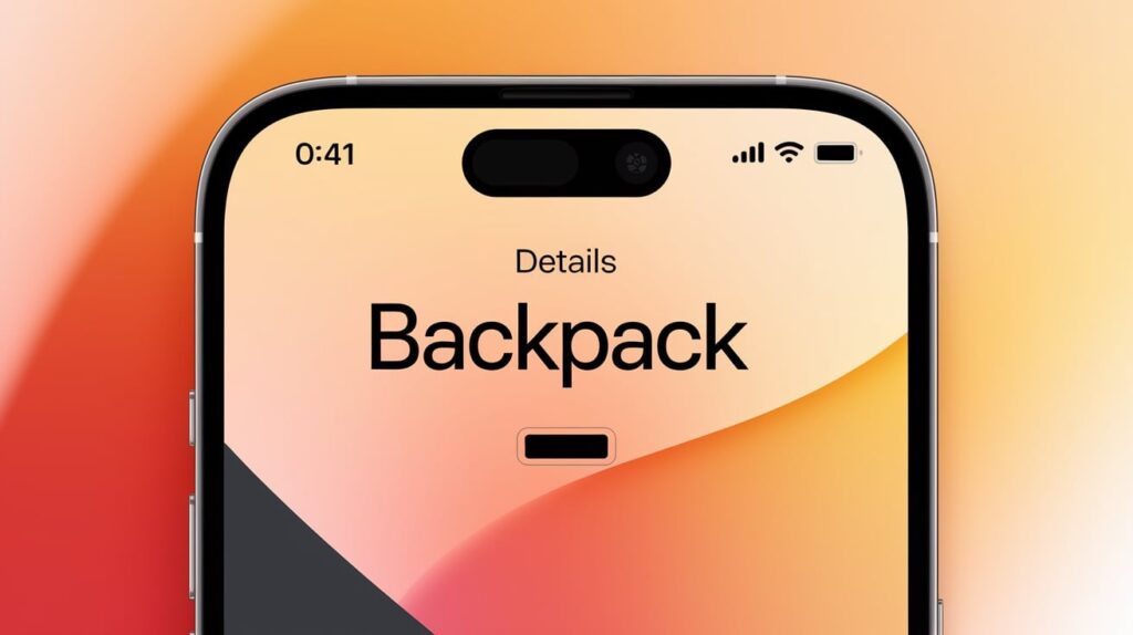 View the battery indicator below the AirTag name