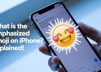 What is the Emphasized Emoji on iPhone