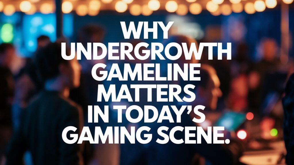 Why UndergrowthGameLine Matters