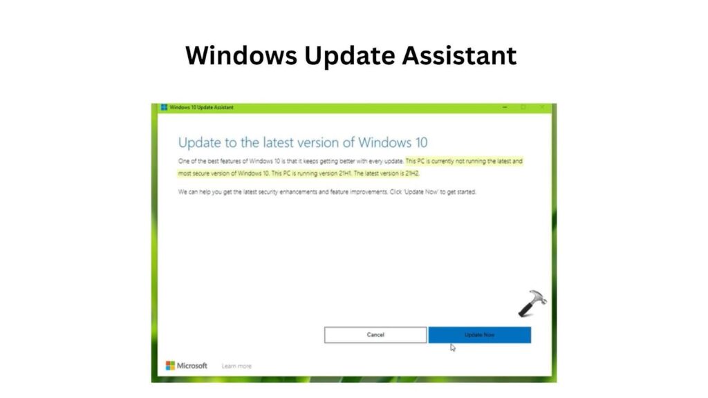 Windows Update Assistant