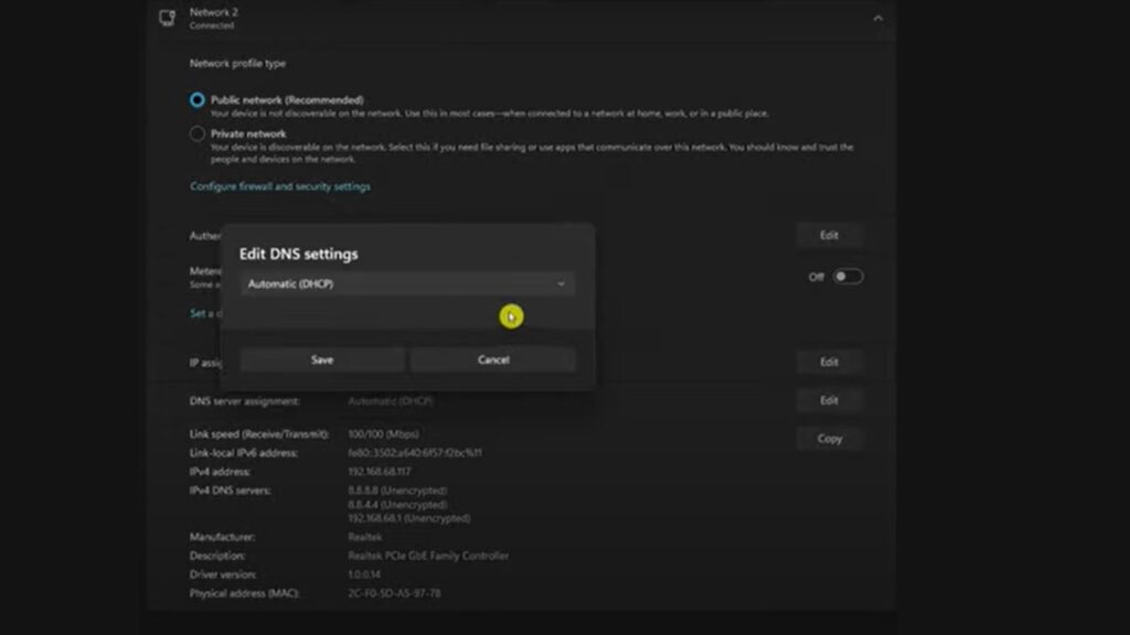 Advanced Network Fixes