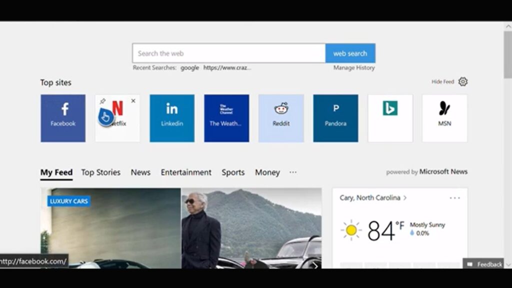 Built-in Xbox Settings