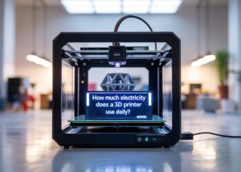 How Much Electricity Does a 3D Printer Use Daily
