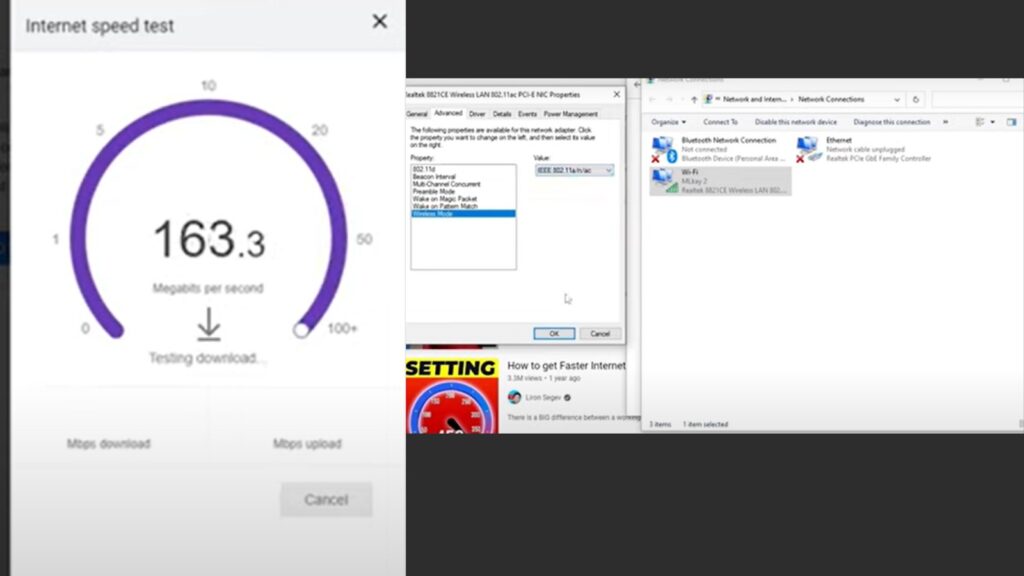 Internet Connection Problems