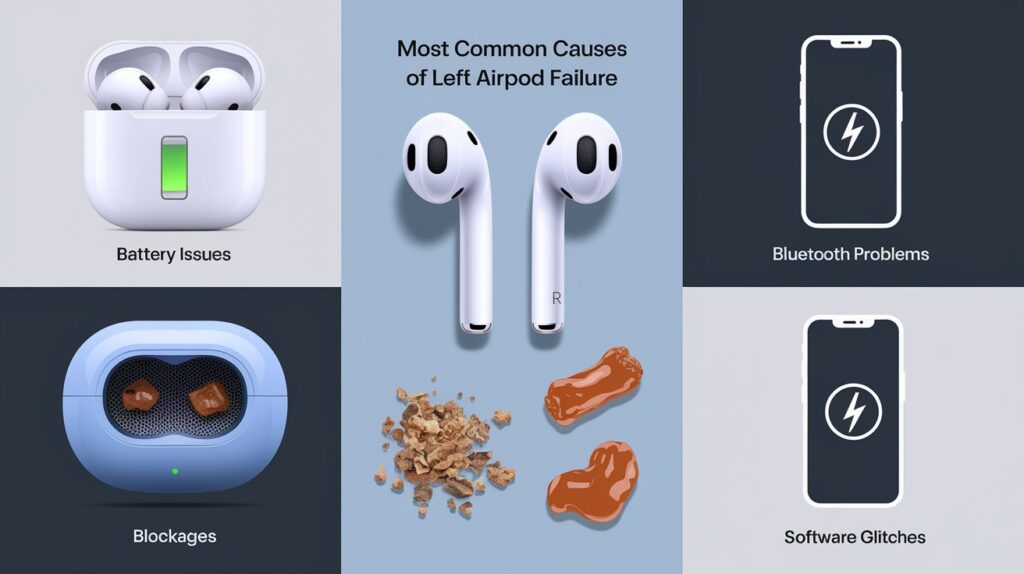 Most Common Causes of Left AirPod Failure