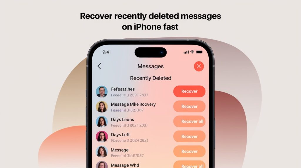 Recently Deleted Folder