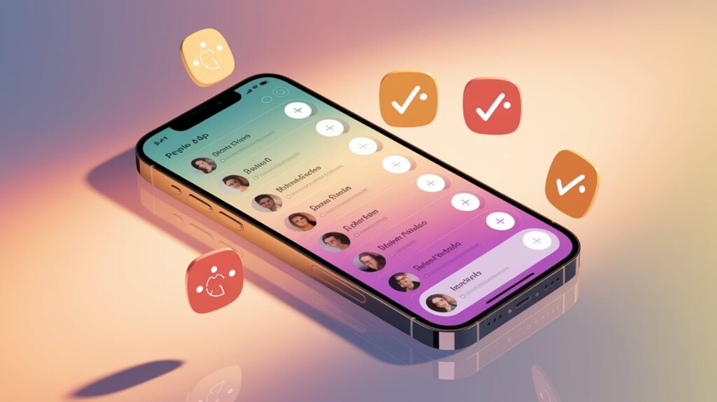 Review the list of people