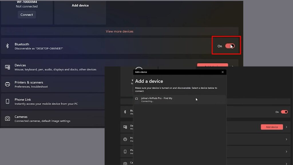 The Complete Connection Process