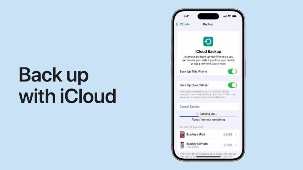 iCloud Backup Restoration
