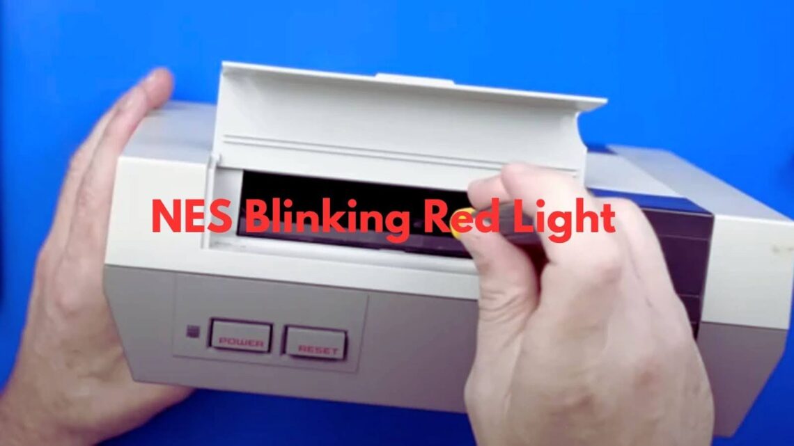 NES Blinking Red Light Fix