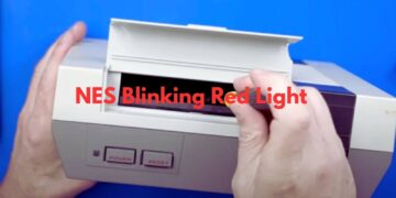NES Blinking Red Light Fix